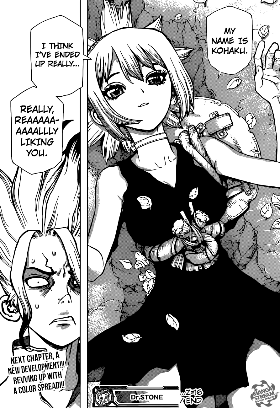 Dr. Stone Chapter 16 18